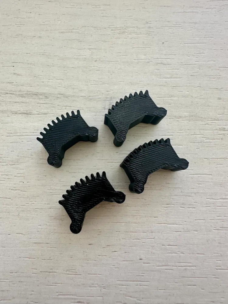 Накладки сбрасывающего ролика Dors из TPU, комплект 4 шт